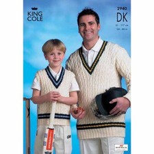 King Cole Cricket Sweaters