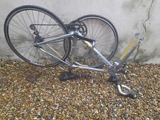 Trek road bike 52cm excellent condition (silver womens size).