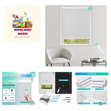 Elegant 48x72 Motorized White