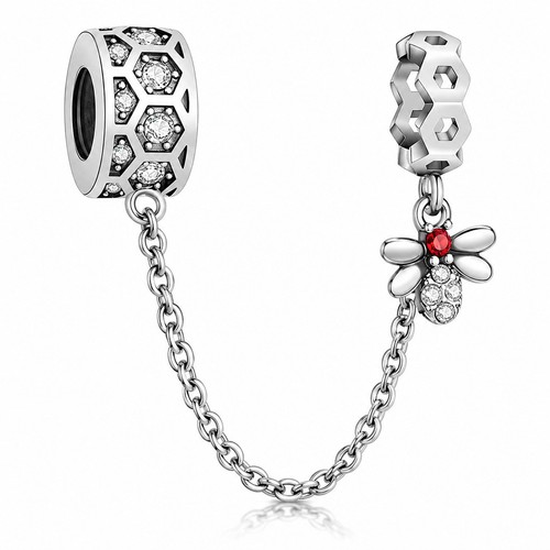 S925 sterling silver honey bee - s925,