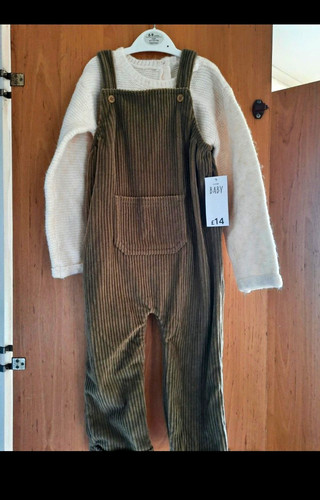 George 2pc brown corduroy - george,