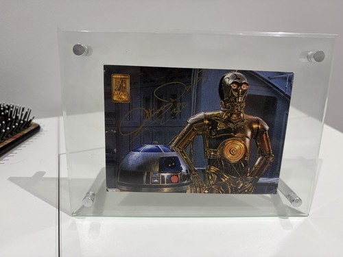 3po star wars - star, autograph-