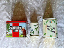 Tea tins / caddys