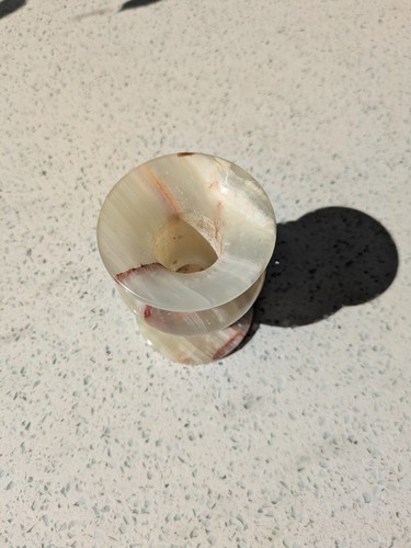 Onyx vase candle holder - onyx,