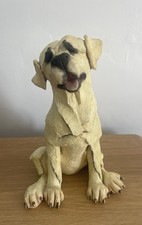 A Breed Apart Golden Labrador Sculpture Abstract Art Dog Puppy - 01848