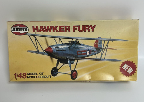 Vintage airfix hawker - 1:48,