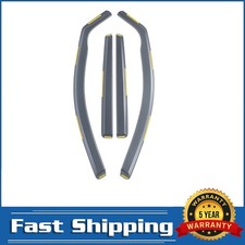 Rain Wind Deflectors Fit for VW Polo MK4 2002-2009 5-Door Hatchback 4pcs Guard