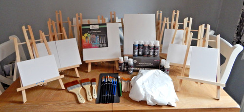 Joblot painting easles - painting, 10