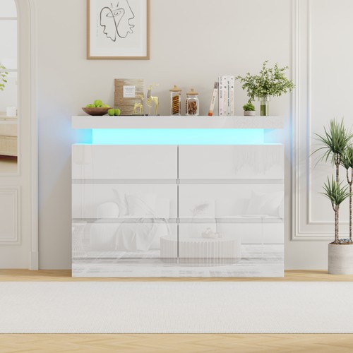 White chest drawer - white, of