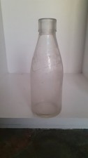 Vintage glass milk bottle - vintage,