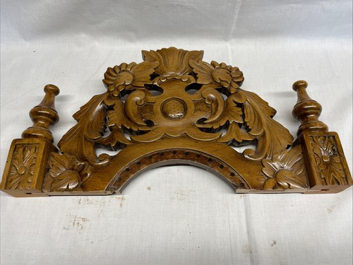 Carved panel pediment - carved,