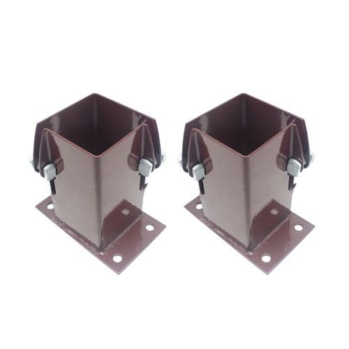 Fence post shoe bolt down - bolt,