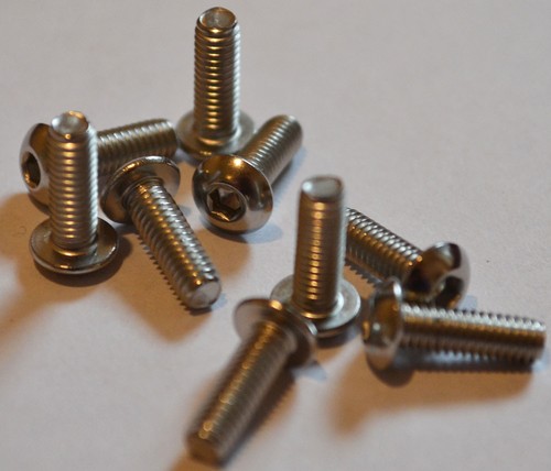 Button head screws - head,