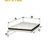 Filter. interior air WIX