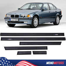 Body Side Moulding Trim Set for BMW E36 M3 Style 3 Series Sedan with Clips
