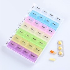 Pill Box Medicine Storage