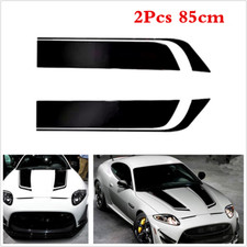 85cm black racing car hood - car,