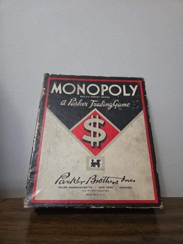 Vintage monopoly copyright - vintage,