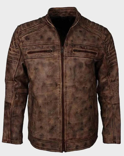 Mens vintage distressed brown - vintage,