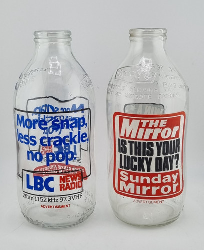 Vintage unigate milk - 2, bottles