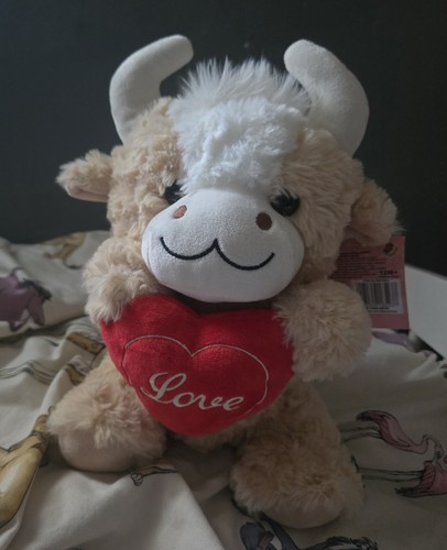 Cream highland cow - cow, soft