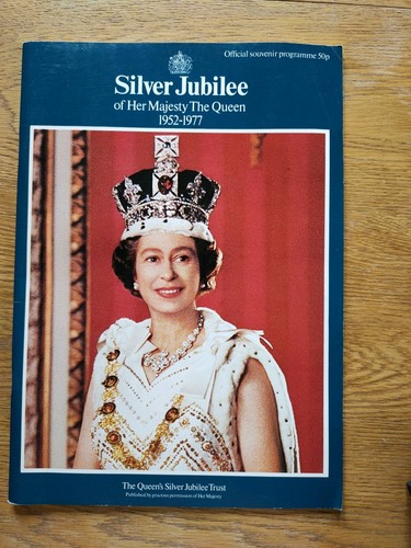 1952 1977 silver jubilee - silver,