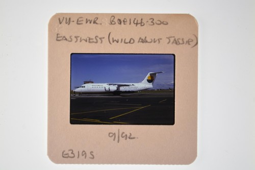 Eastwest airlines bae - eastwest, 146-300