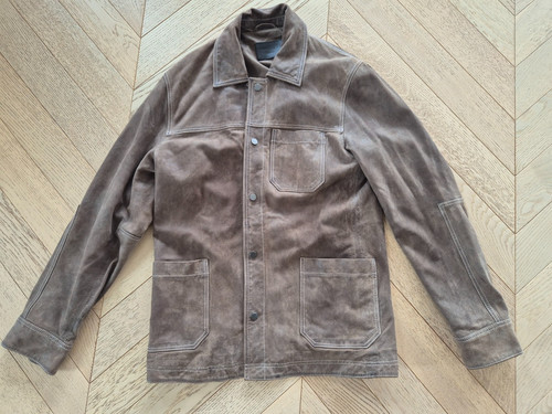 Allsaints mens brown - allsaints, suede