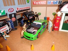 Hornby Scalextric C2671 Drift Car Nissan 350Z Green Pioneer - Tested & Working