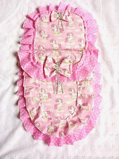 DOLLS PRAM SET PINK UNICORN SILVER CROSS RANGER PIONEER BABY ANNABEL MOLLY DOLLY