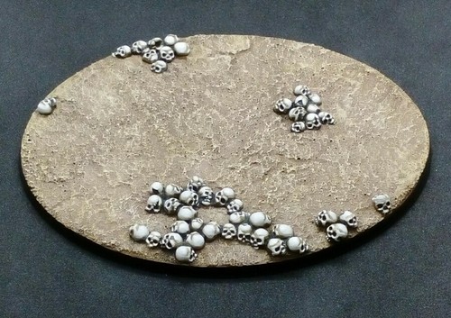 120mm 92mm oval resin base - 120mm,