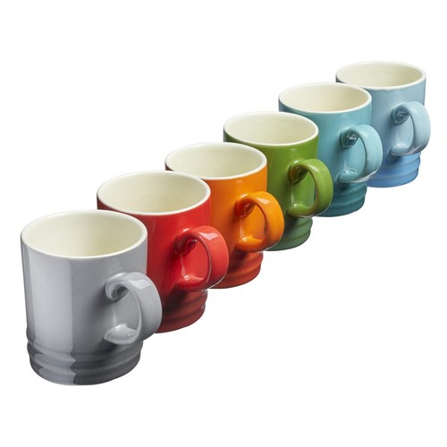 Stoneware tea coffee mugs - stoneware, set