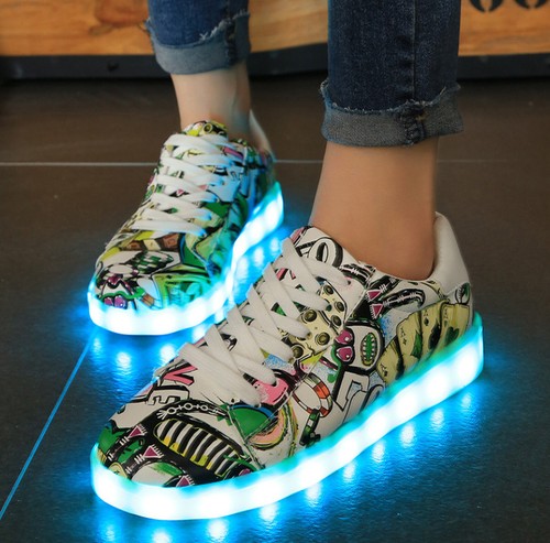 Sneakers led light - light, shoes