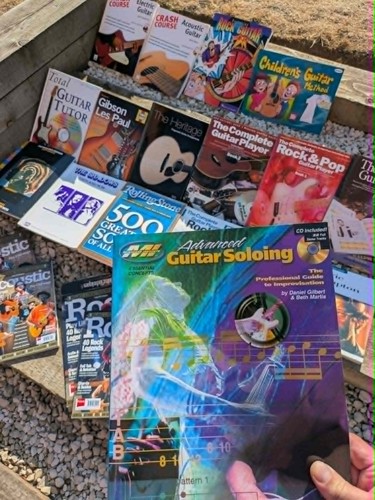 Collection guitar - of,