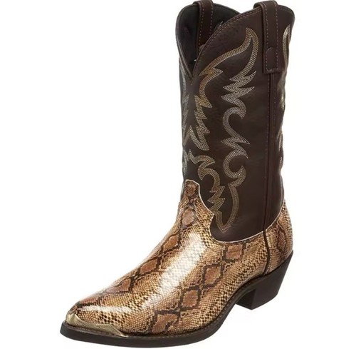 Men cowboy boots slip - men's, on