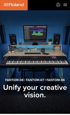 Refurbished roland fantom - roland, fantom-08