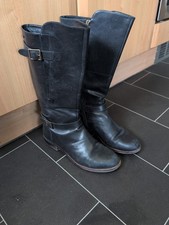 Clark's Knee High Black Boots