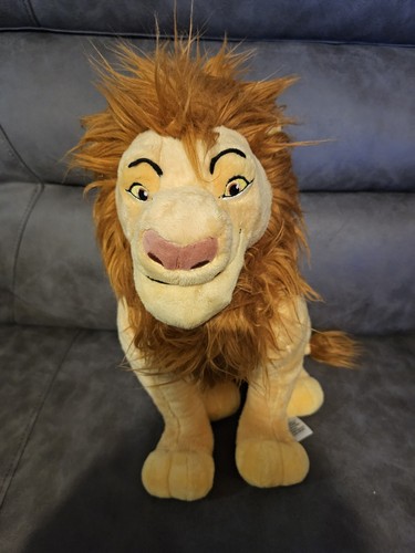 Disney store mufusa plush lion - mufusa,