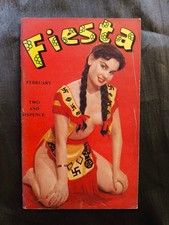 Fiesta vintage 60 page glamour model pin-up magazine Volume 2 February 1957