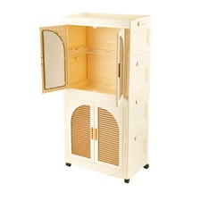 Portable Kids Wardrobe 2 Layer