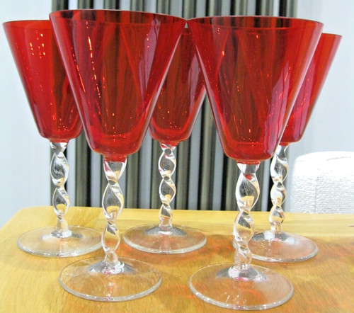 Set ruby red conical - red,