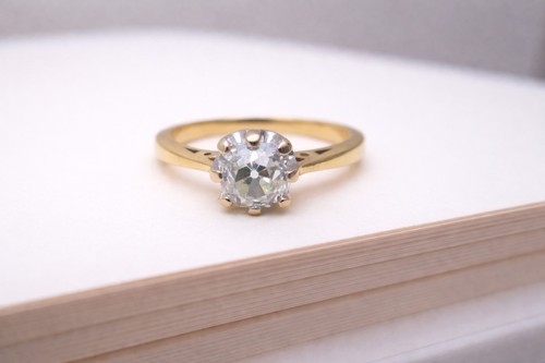 Antique 18ct yellow gold - antique,