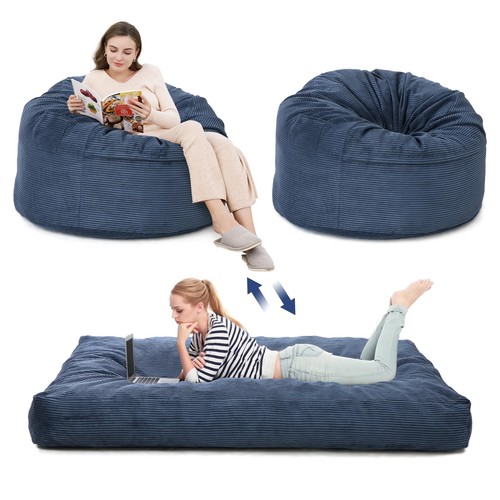 Convertible bean bag chair - convertible, bed