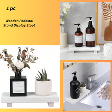 Wooden Pedestal Stand Display