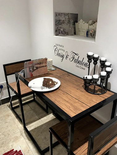 Vintage industrial dining - vintage,