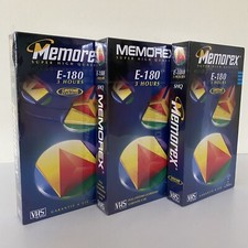 Vhs blank tape memorex - vhs,