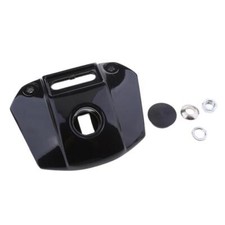 Head Light Bracket Mount Stay Visor Black