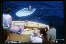 Woman on Deep Sea Ocean