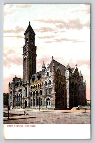 Detroit post office clock - detroit,