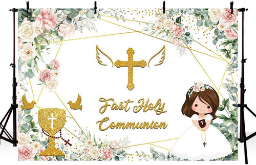 First holy communion backdrop - first,